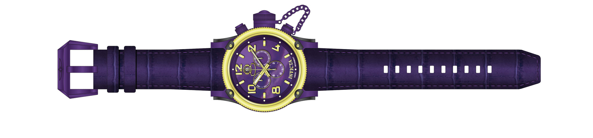 Parts for Invicta Russian Diver Men Purple Label 39068