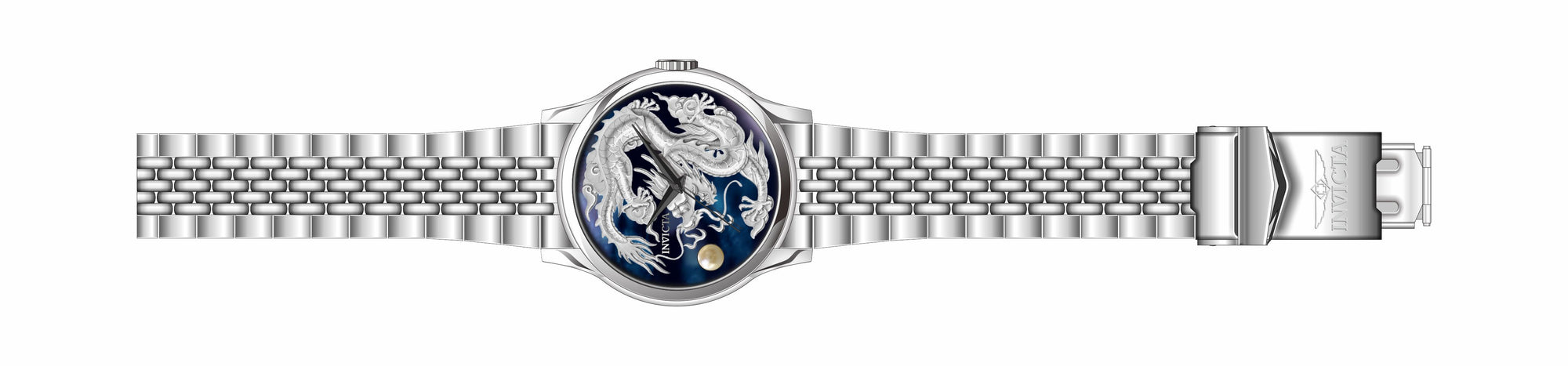 Band for Invicta Vintage Men 39856