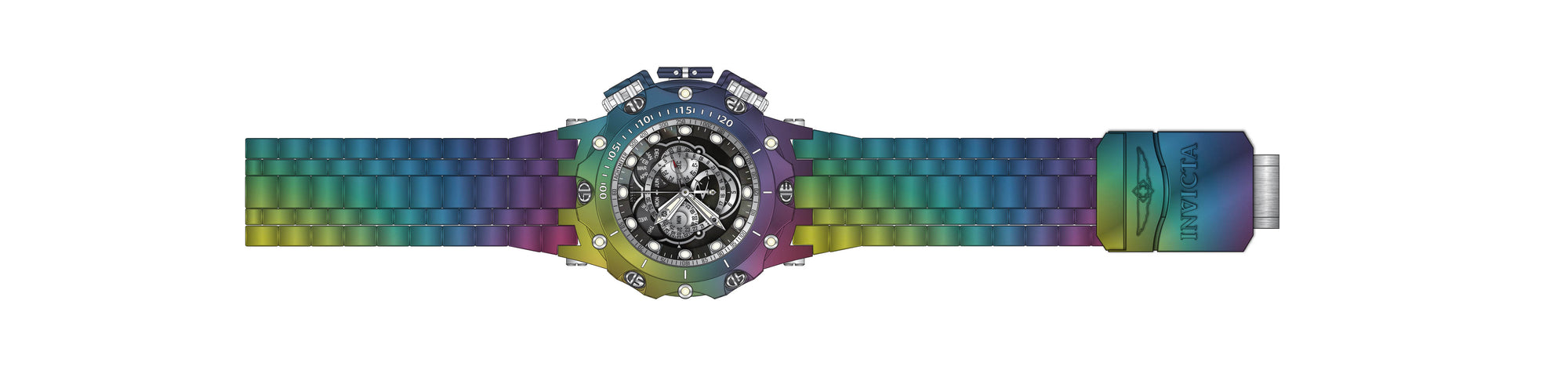 Parts for Invicta Reserve Venom Viper Men 39263