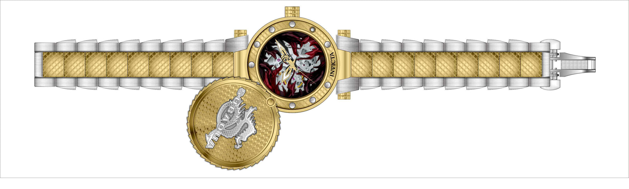 Parts for Invicta Subaqua Men 41410