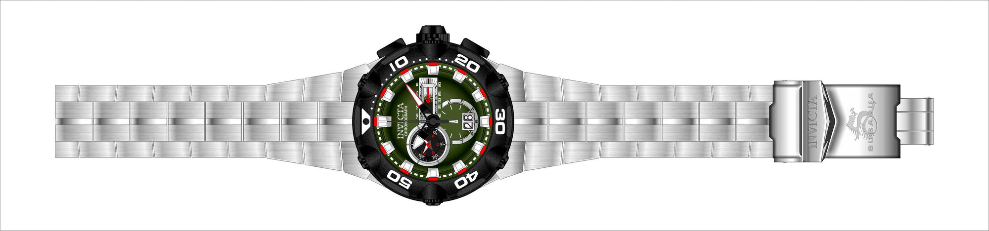 Parts for Invicta Subaqua Men 41723
