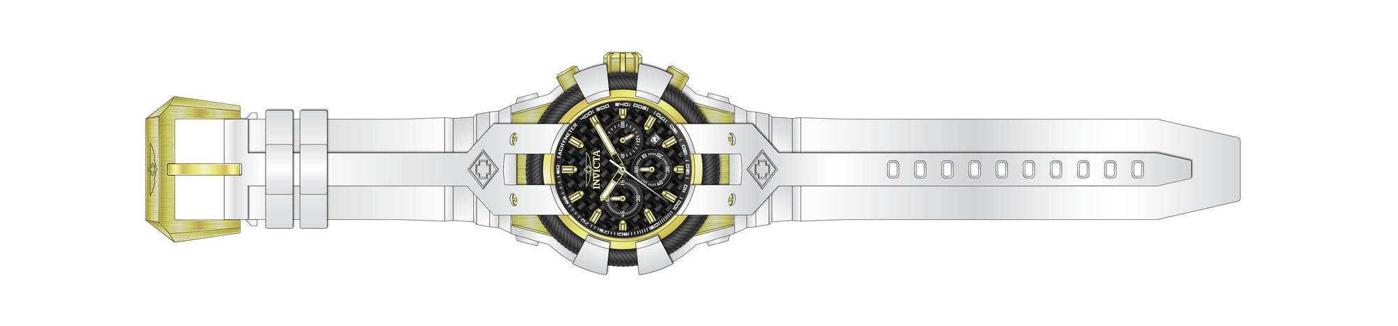 Parts for Invicta Bolt Men 40262