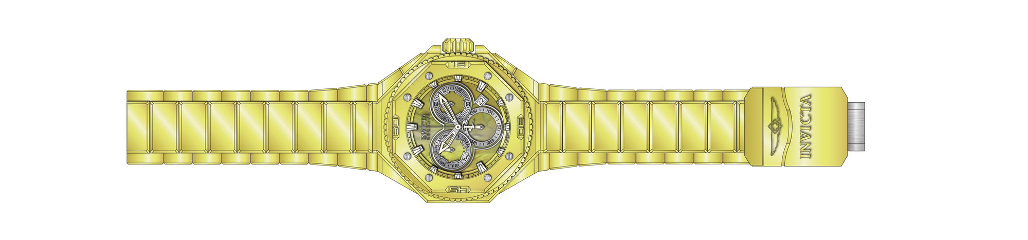 Parts for Invicta Reserve Pro Diver Men 40642