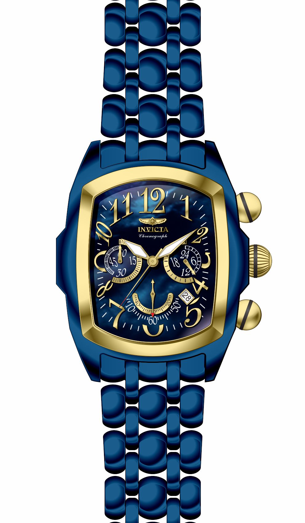 Parts for Invicta Lupah Men 43155
