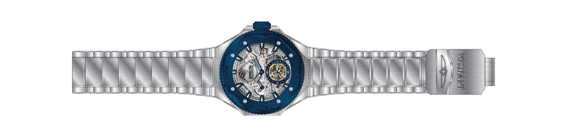 Parts for Invicta Reserve Pro Diver Men 40648