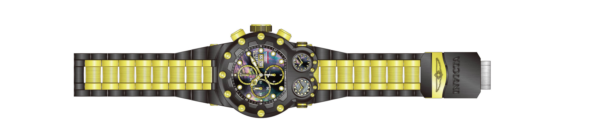 Band for Invicta Reserve Men 43036
