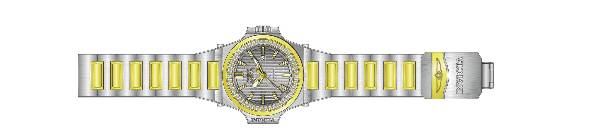 Band for Invicta Akula Men 43385