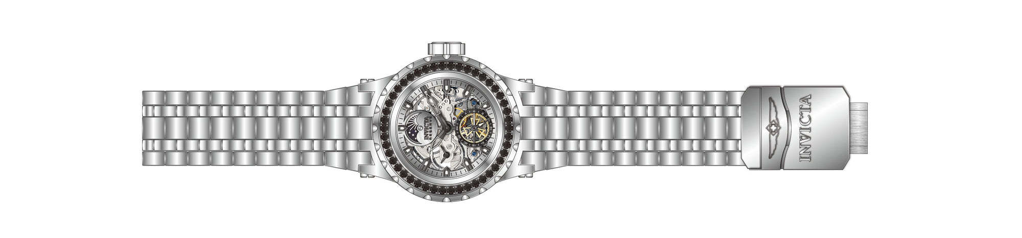 Band for Invicta Reserve Specialty Men 43903