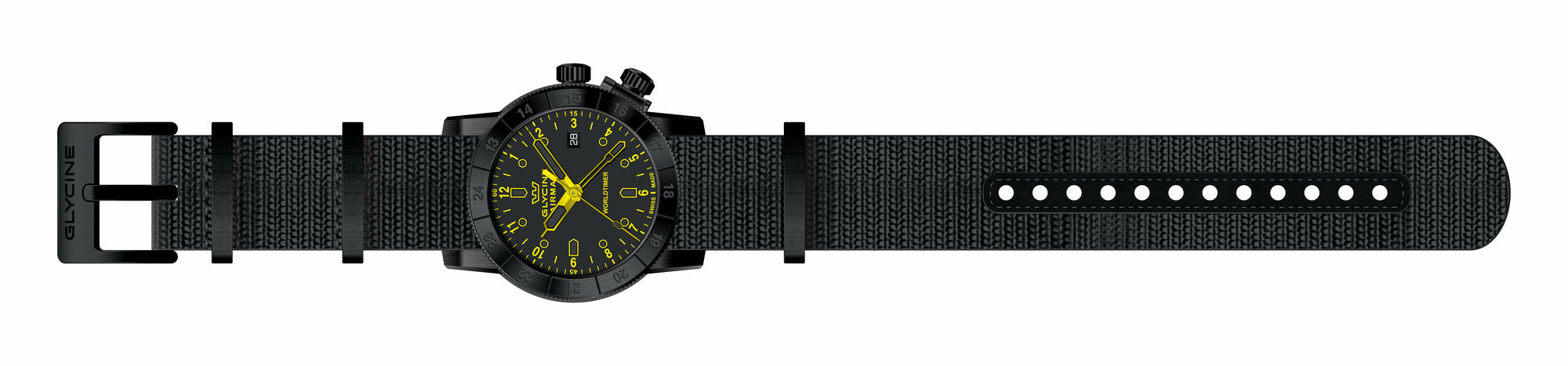 Parts for Glycine Airman 42 Dual Time Quartz GL1029