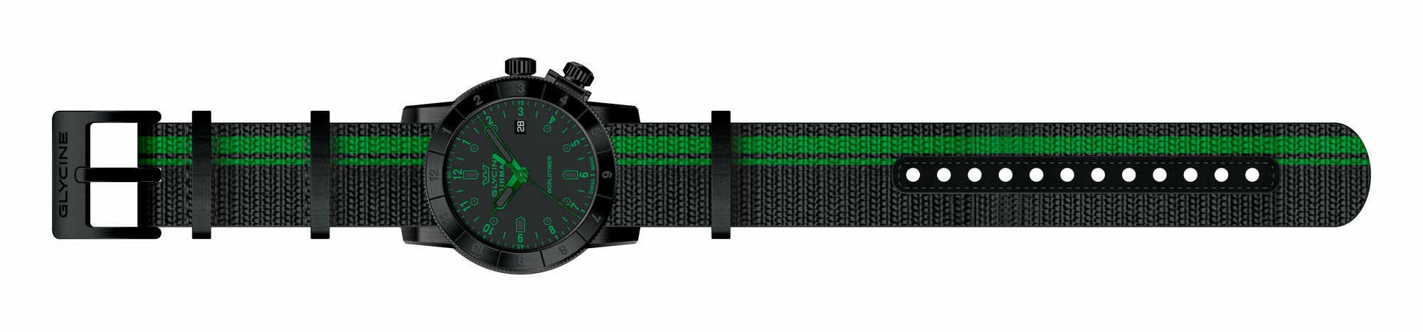 Parts for Glycine Airman 42 Dual Time Quartz GL1041