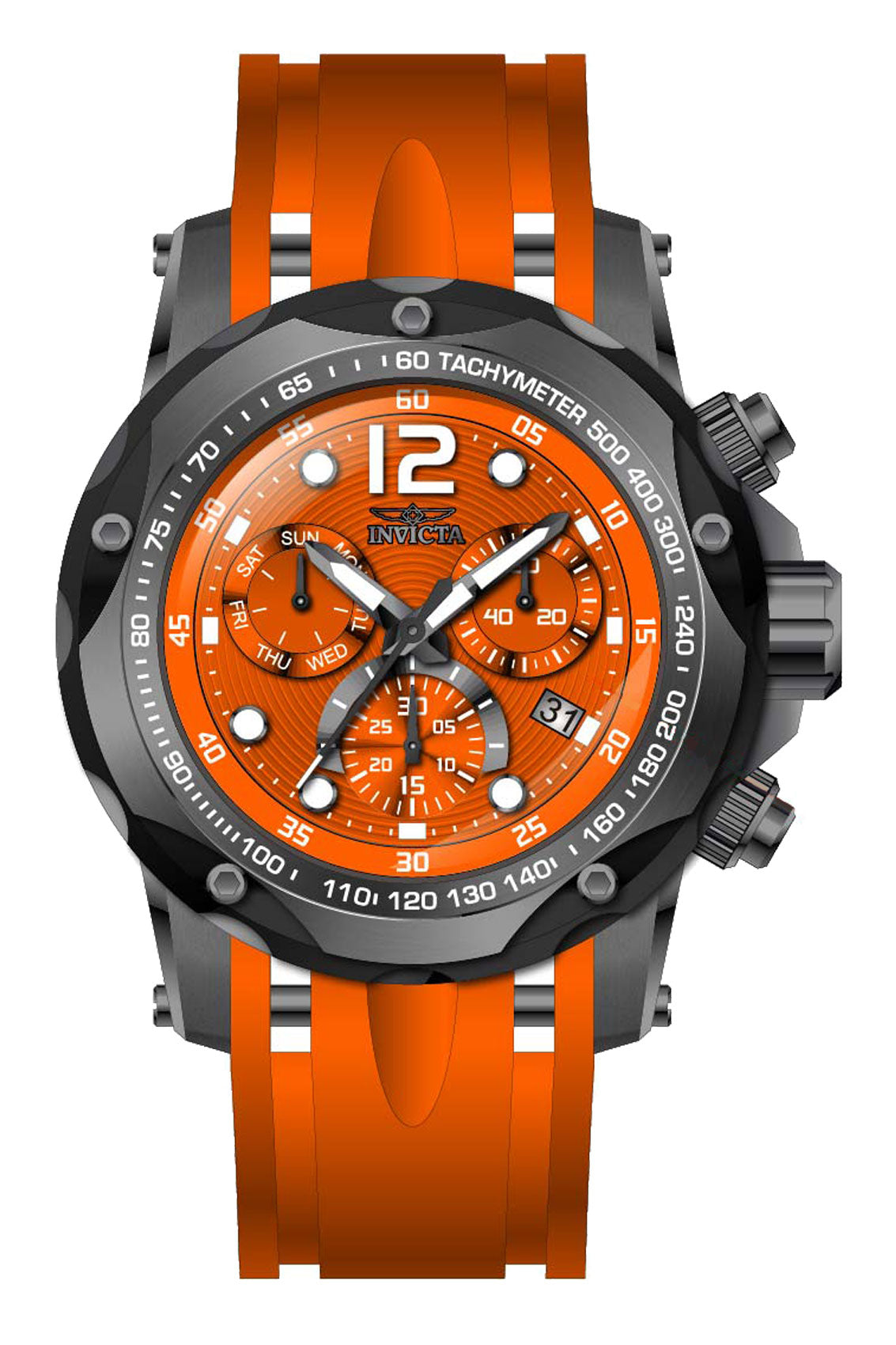 Parts for Invicta Speedway LATAM Exclusive Men 40355