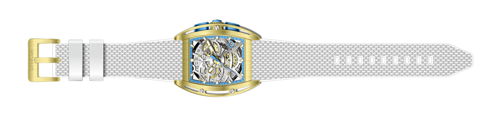 Band For Invicta S1 Rally  Men 45185