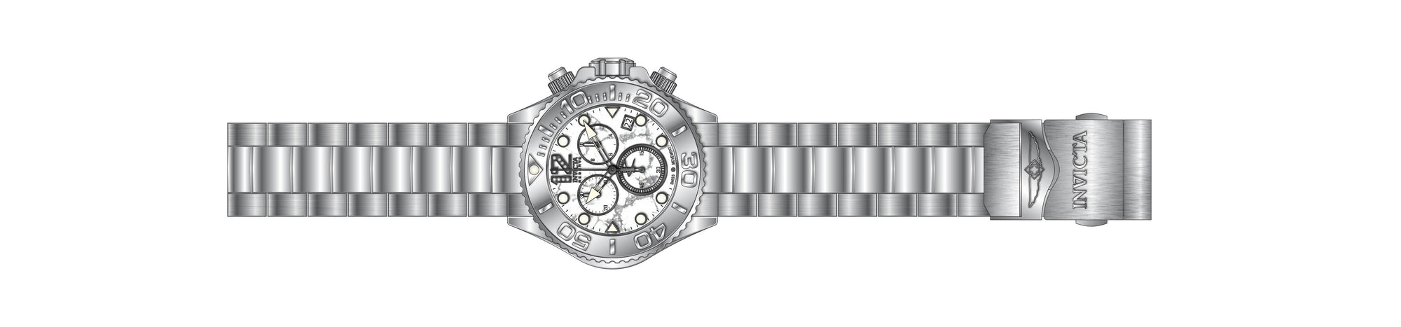 Parts For Invicta Reserve Grand Diver Men 45363