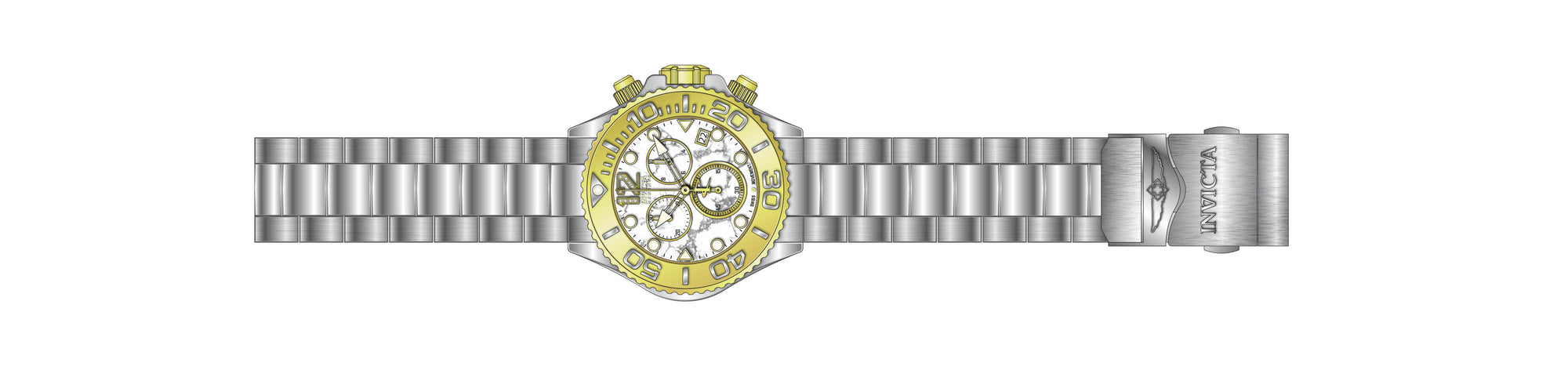 Parts For Invicta Reserve Grand Diver Men 45371