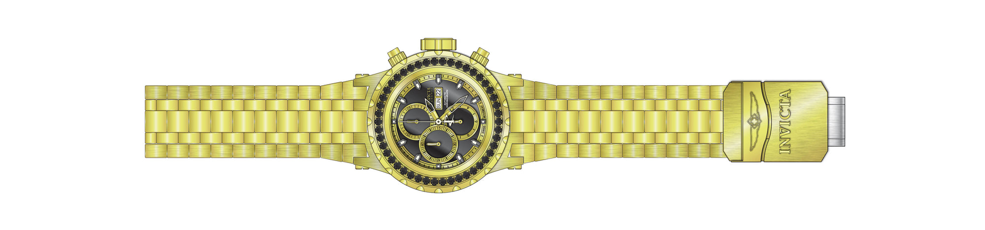 Band For Invicta Reserve  Men 45378