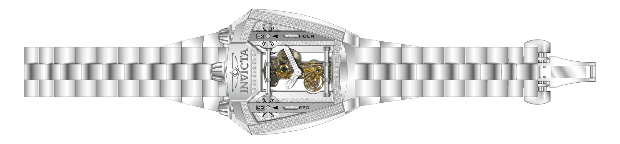 Parts For Invicta Speedway  Men 45847