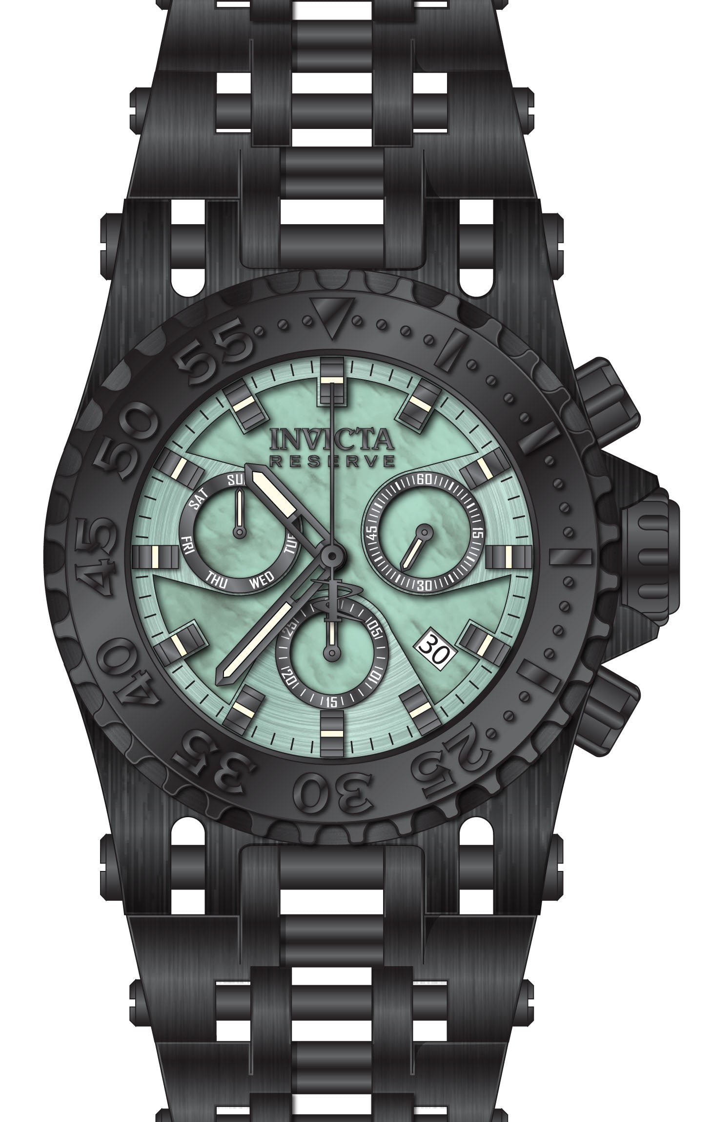 Band For Invicta Reserve  Men 45930