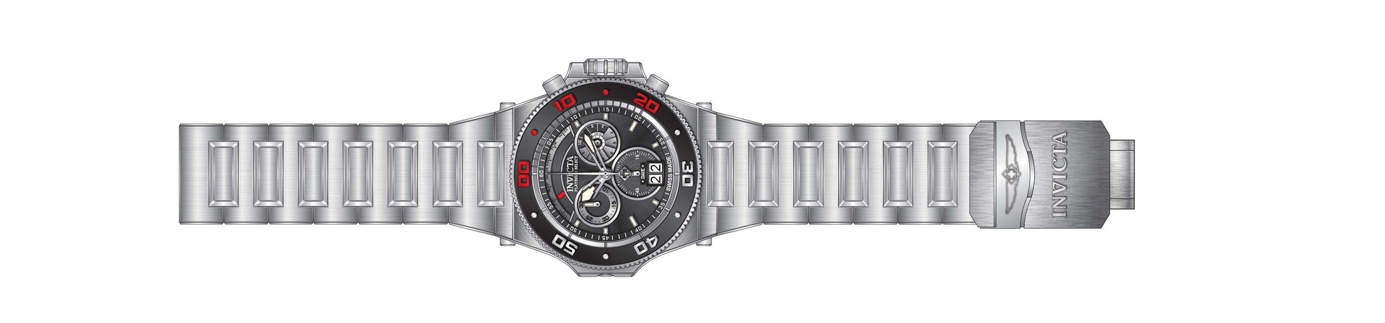 Band for Invicta Akula 26047