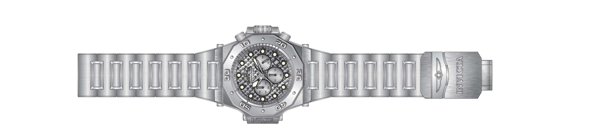 Band for Invicta Akula 26040