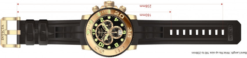 Image Band for Invicta Sea Hunter 0416